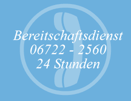 24 Stunden Bereitschaftsdienst